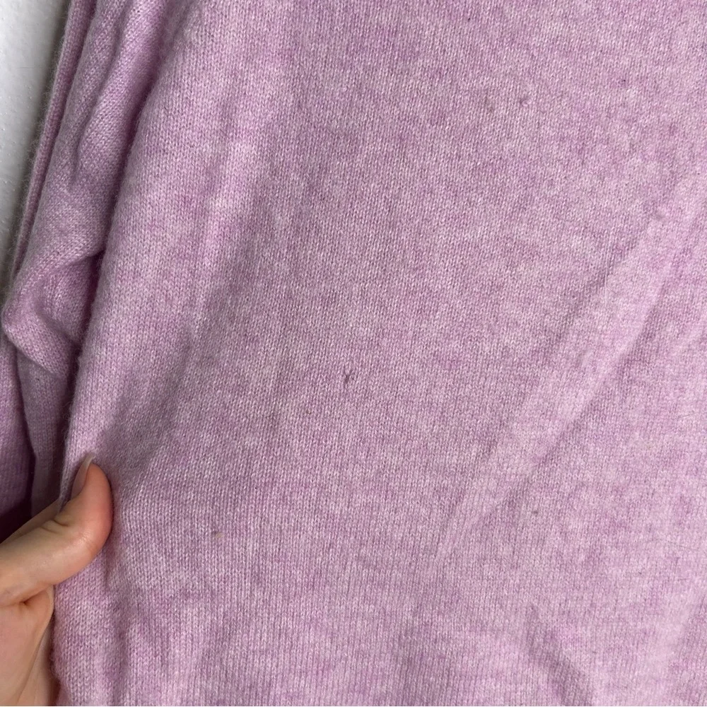 NWT Charter Club 100% Cashmere Pink Pullover Sweater XL FLAWED